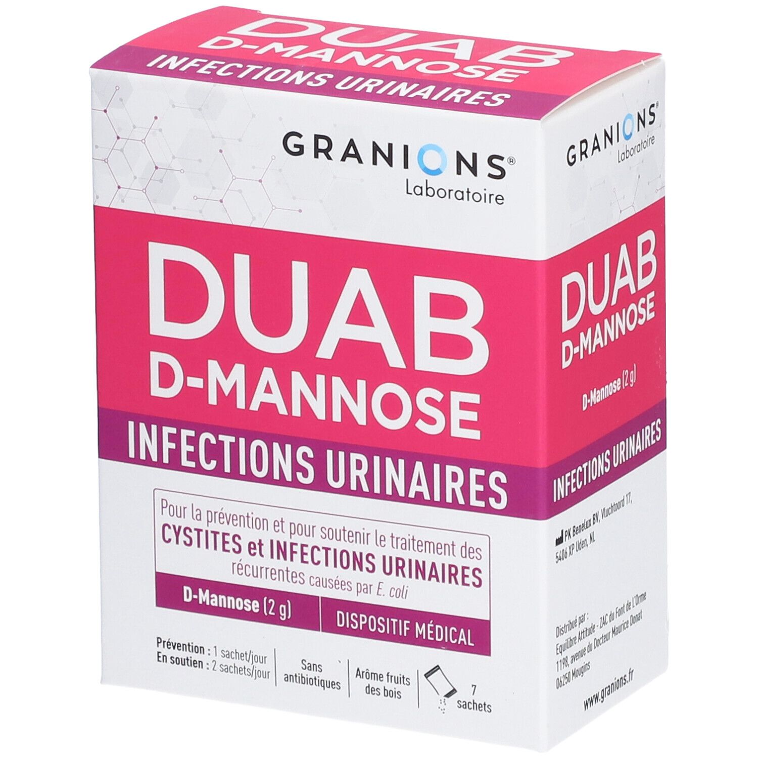 Laboratoire Des Granions Granions Duab D-Mannose Sachet(S) 7 Pc(S)