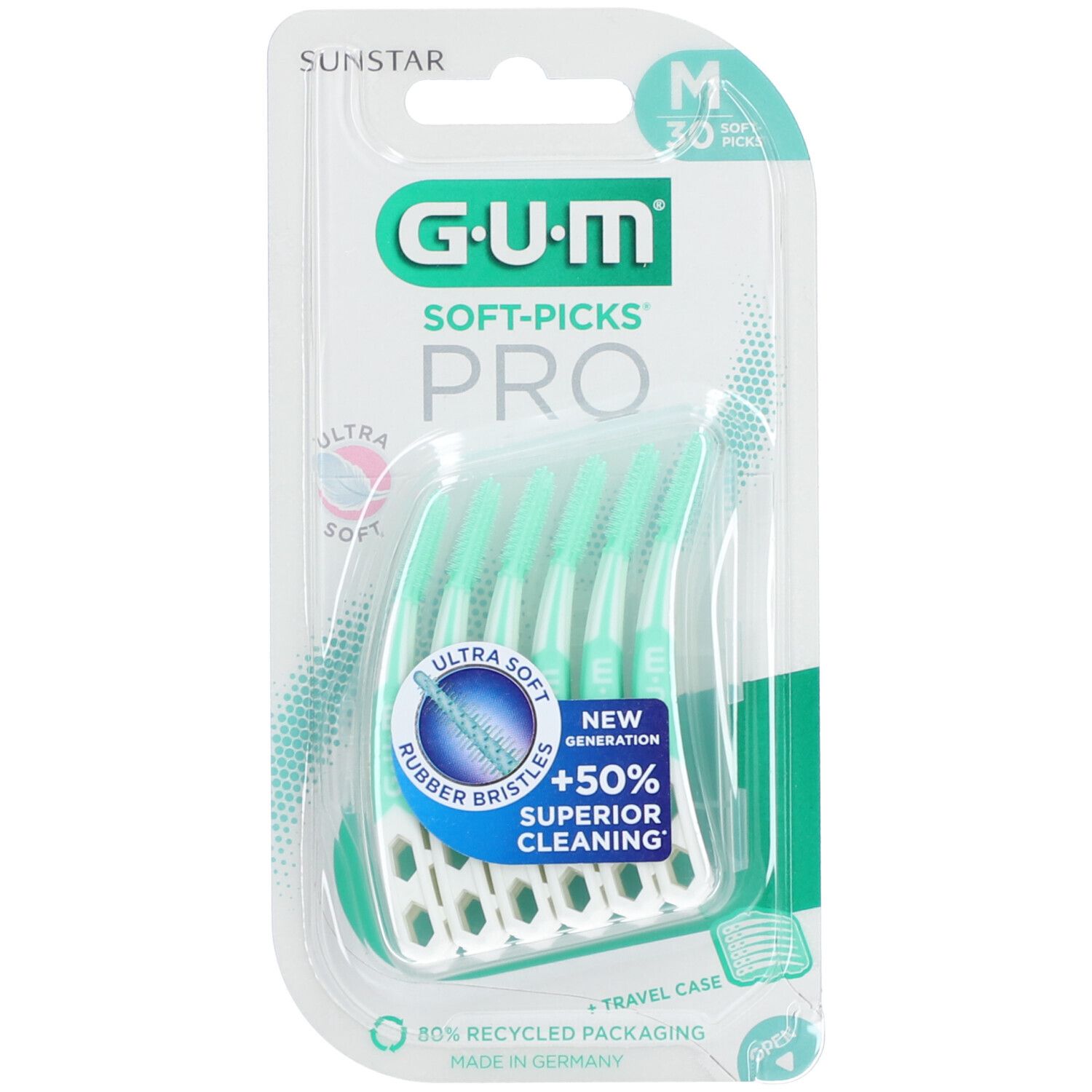 Sunstar Gum Soft-Picks Pro, Brosses Interdentaires, Moyennes, 30 Pièces - Image 3