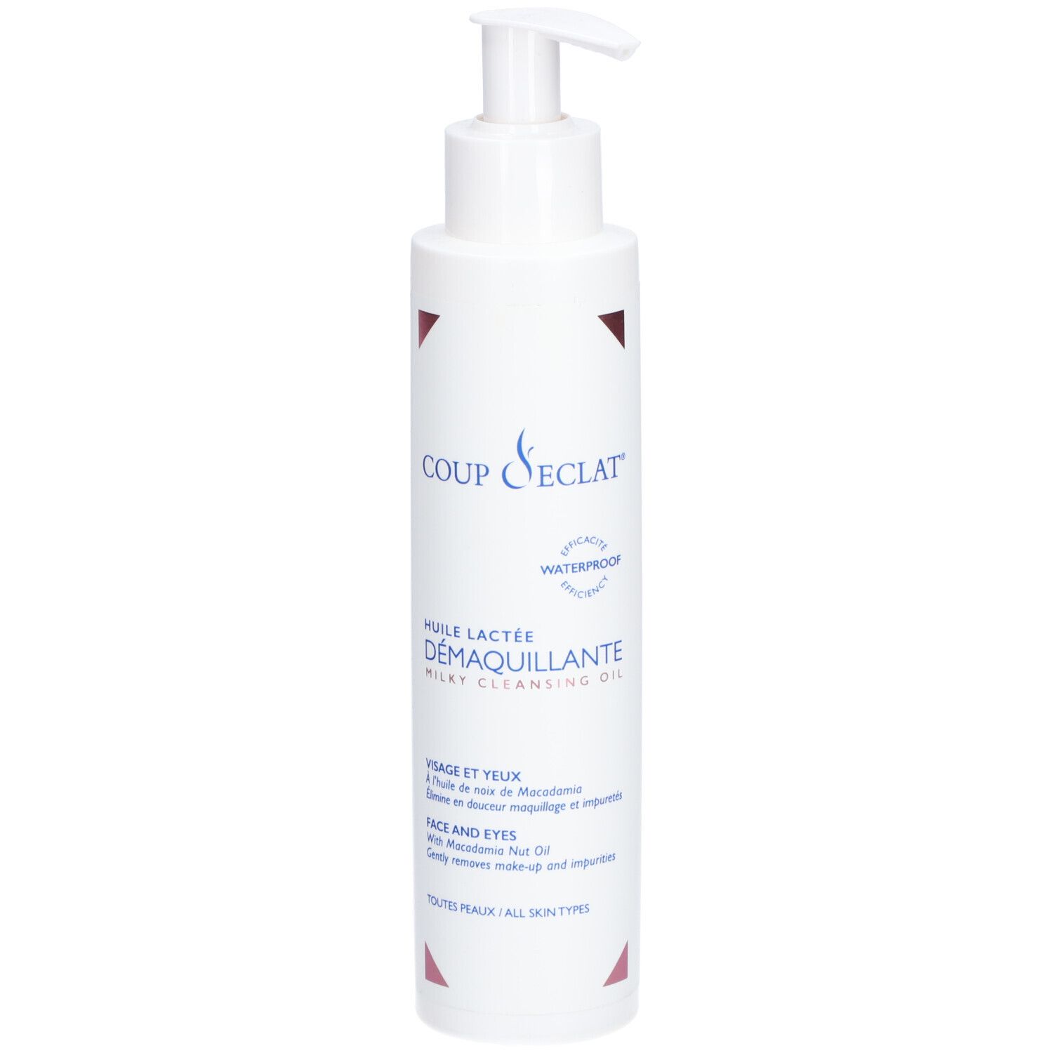 Coup D'eclat Huile Lactée Démaquillante Lait 200 Ml