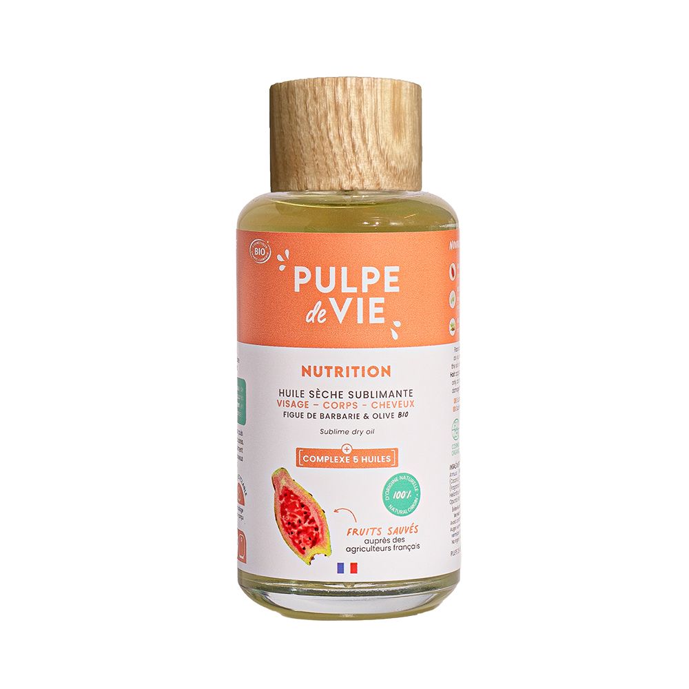PULPE DE VIE Huile sèche multi-usages 100 ml Gel(S)
