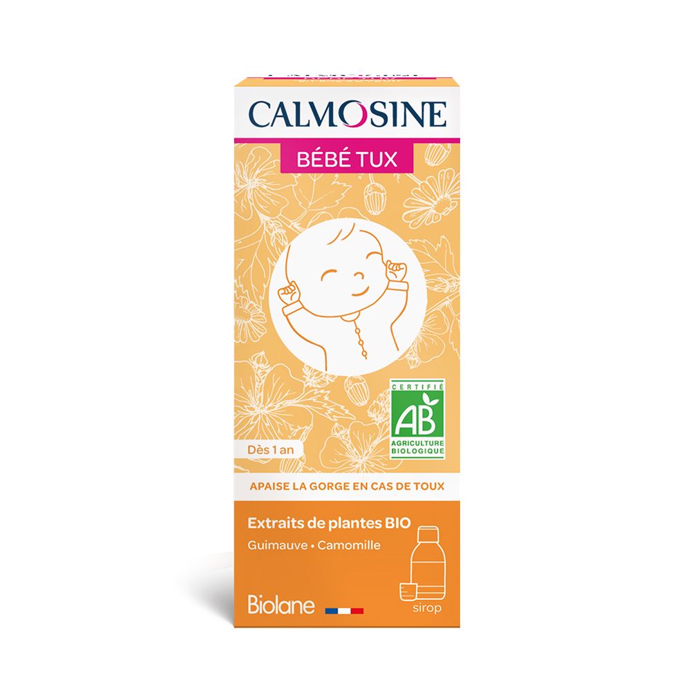 Calmosine Bébé Tux Sirop 100 Ml Tout-Petit