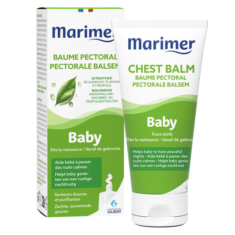 Marimer - Nature Baume De Massage Bébé Bio 50 Ml Enfants