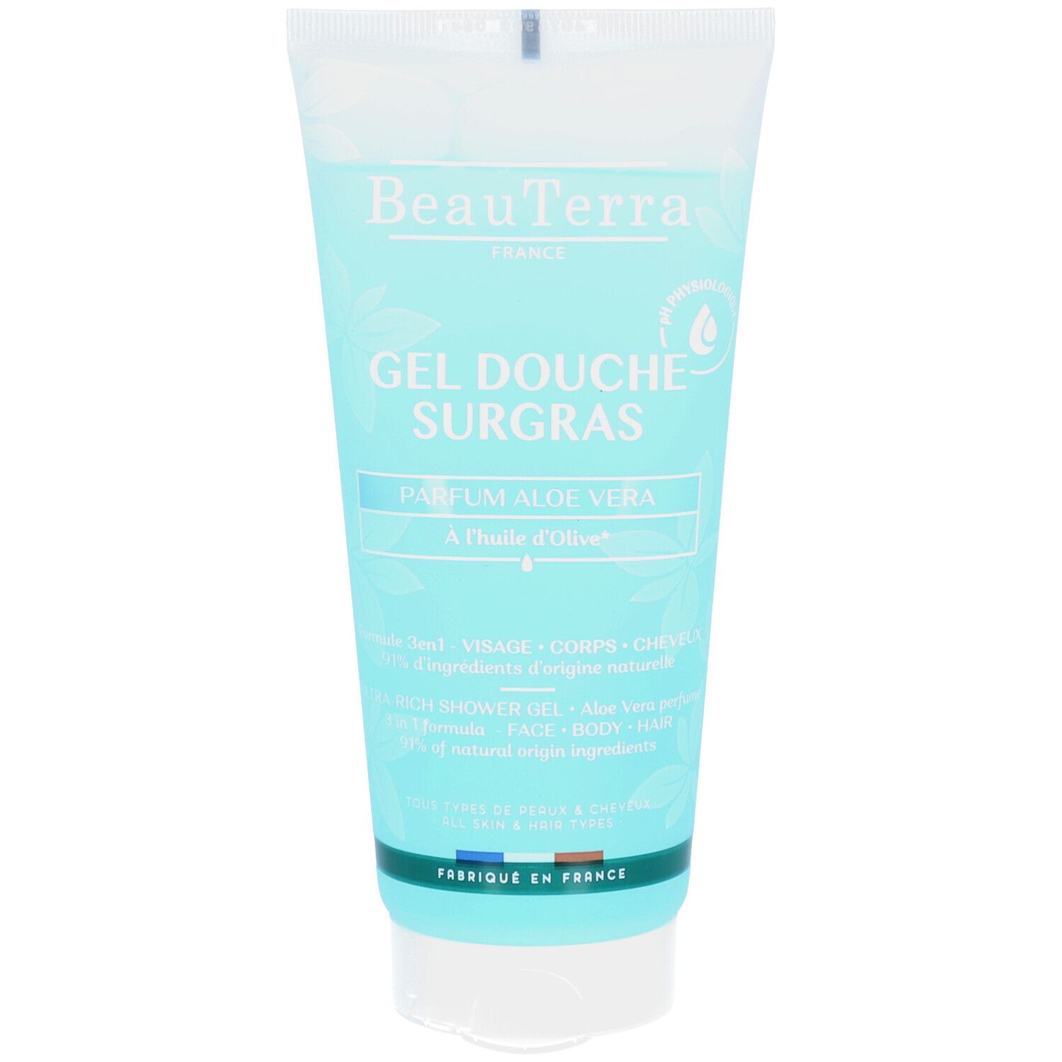 Beauterra Gel Douche Surgras - Aloe Vera 200 Ml