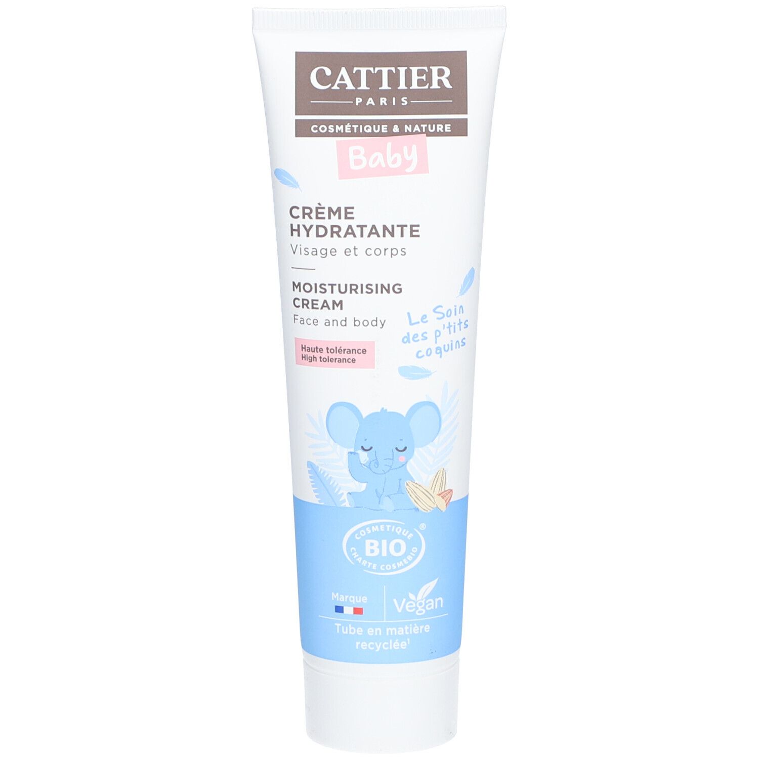 Cattier Crème Hydratante Visage Et Corps Bébé- 100Ml - Image 4
