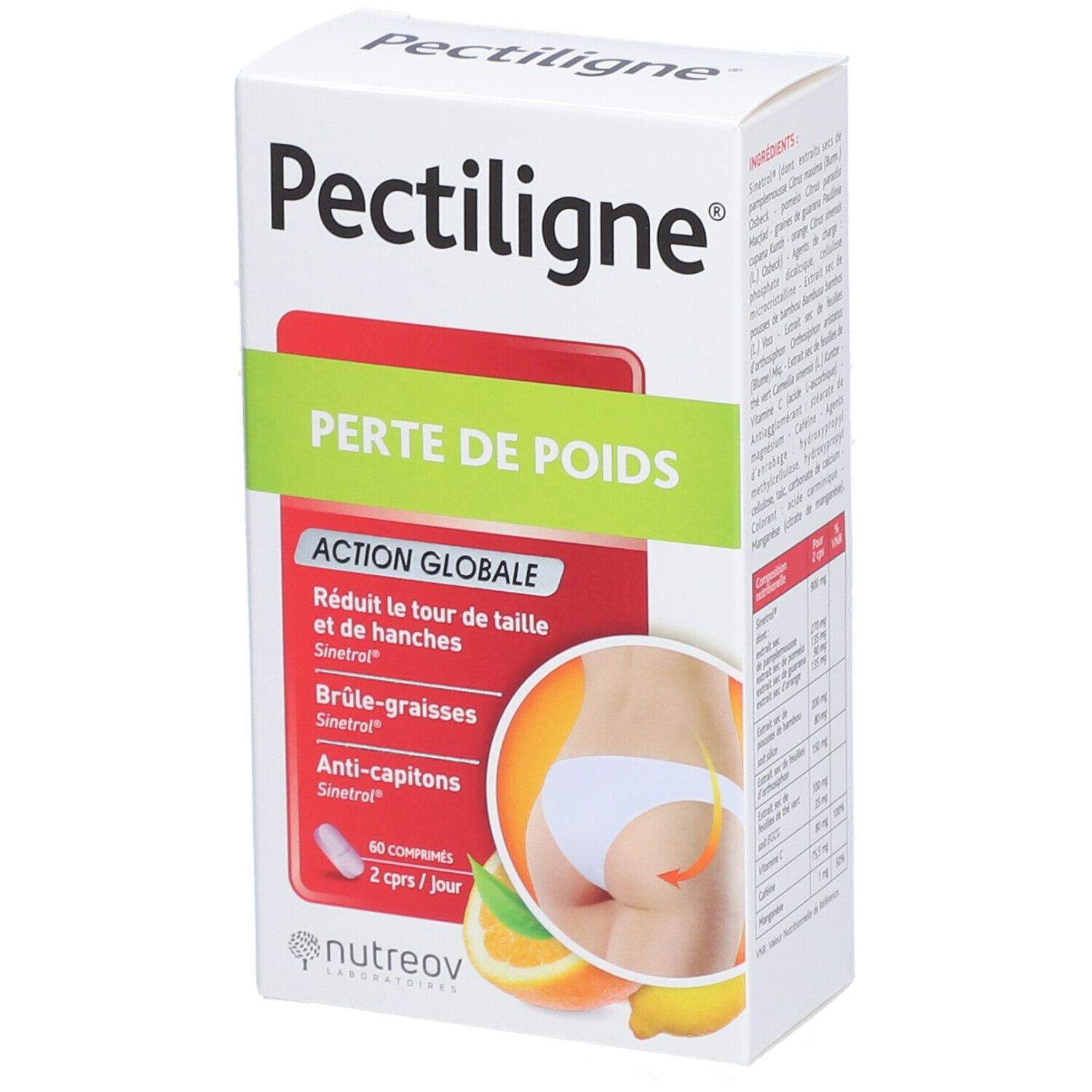 Nutreov Pectiligne Perte De Poids Comprimé(S) 60 Pc(S)