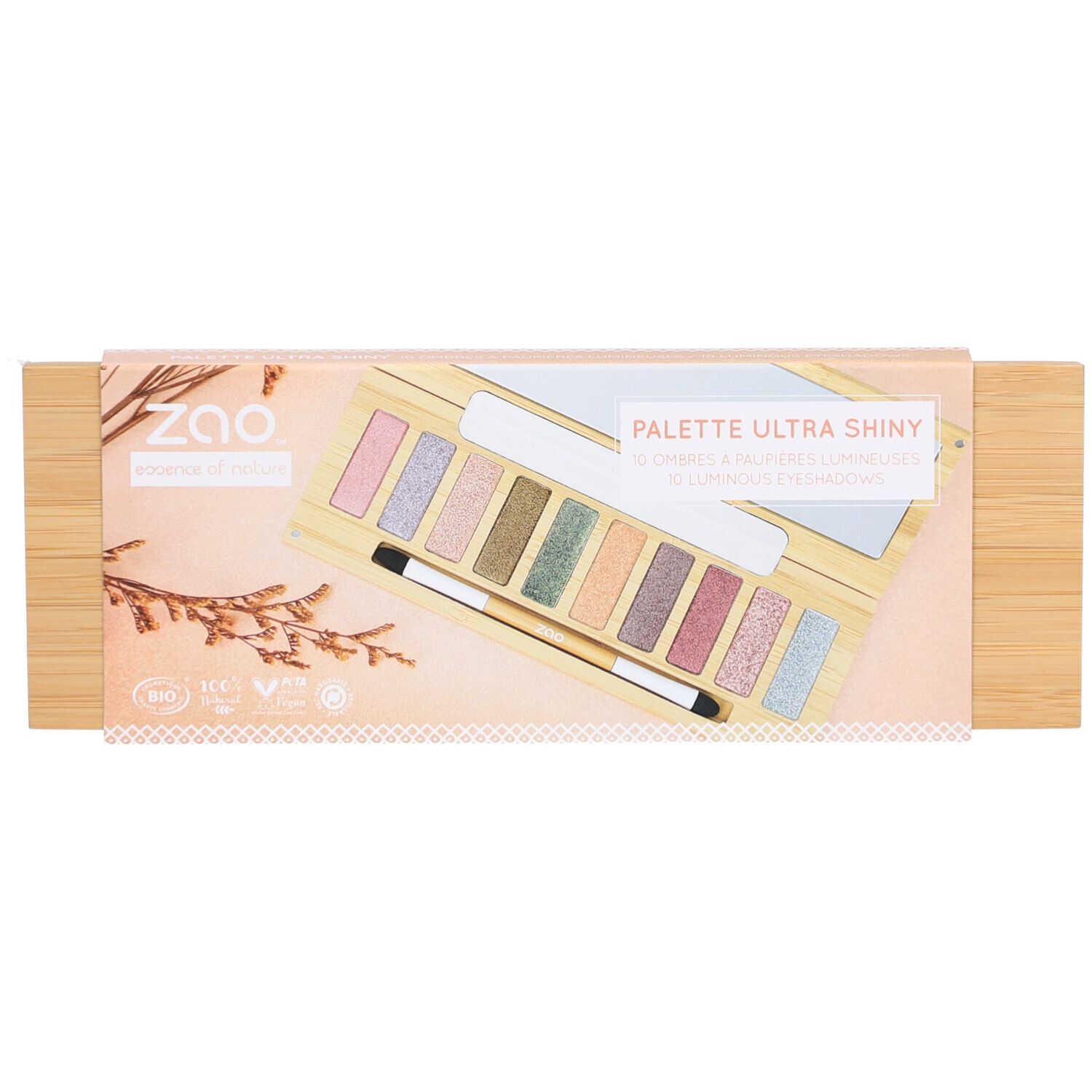 ZAO Palette Ultra shiny 13 g Poudre