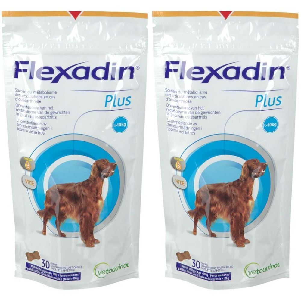 Flexadin® Plus chiens moyens et grands chiens (> 10 kg) 2x30 pc(s) set(s)