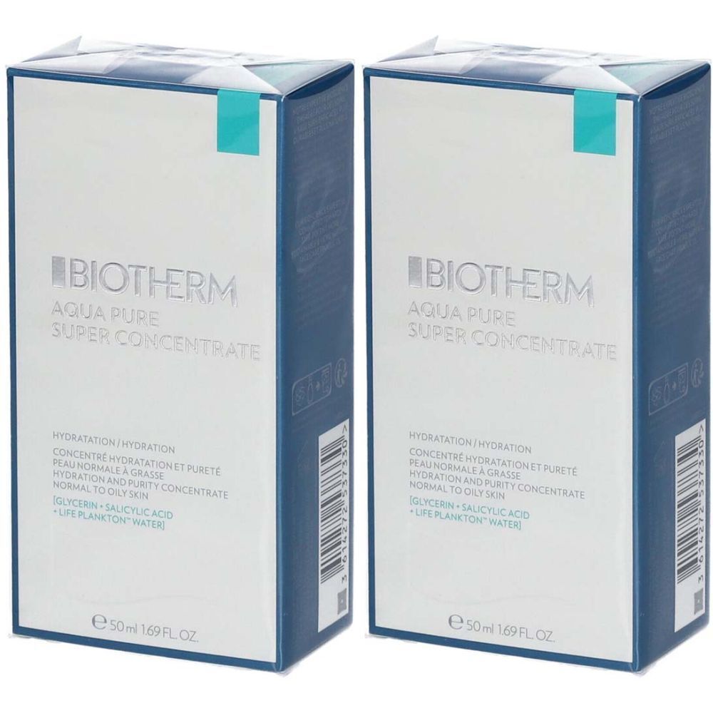 Biotherm Aqua Pure Super Concentrate 2x50 ml Concentré