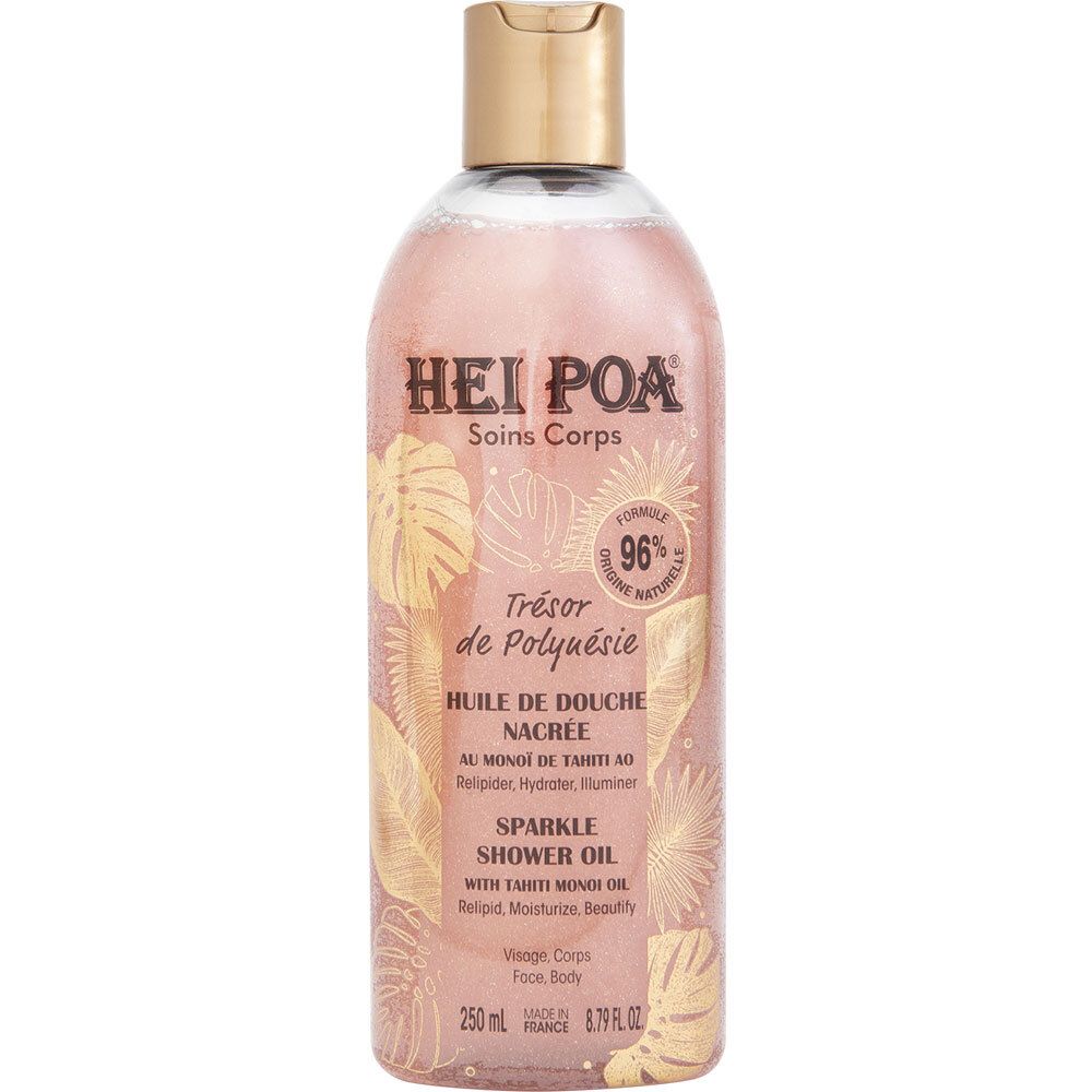 Hei Poa Huile De Douche Trésor Des Polynésies Bain 250 Ml