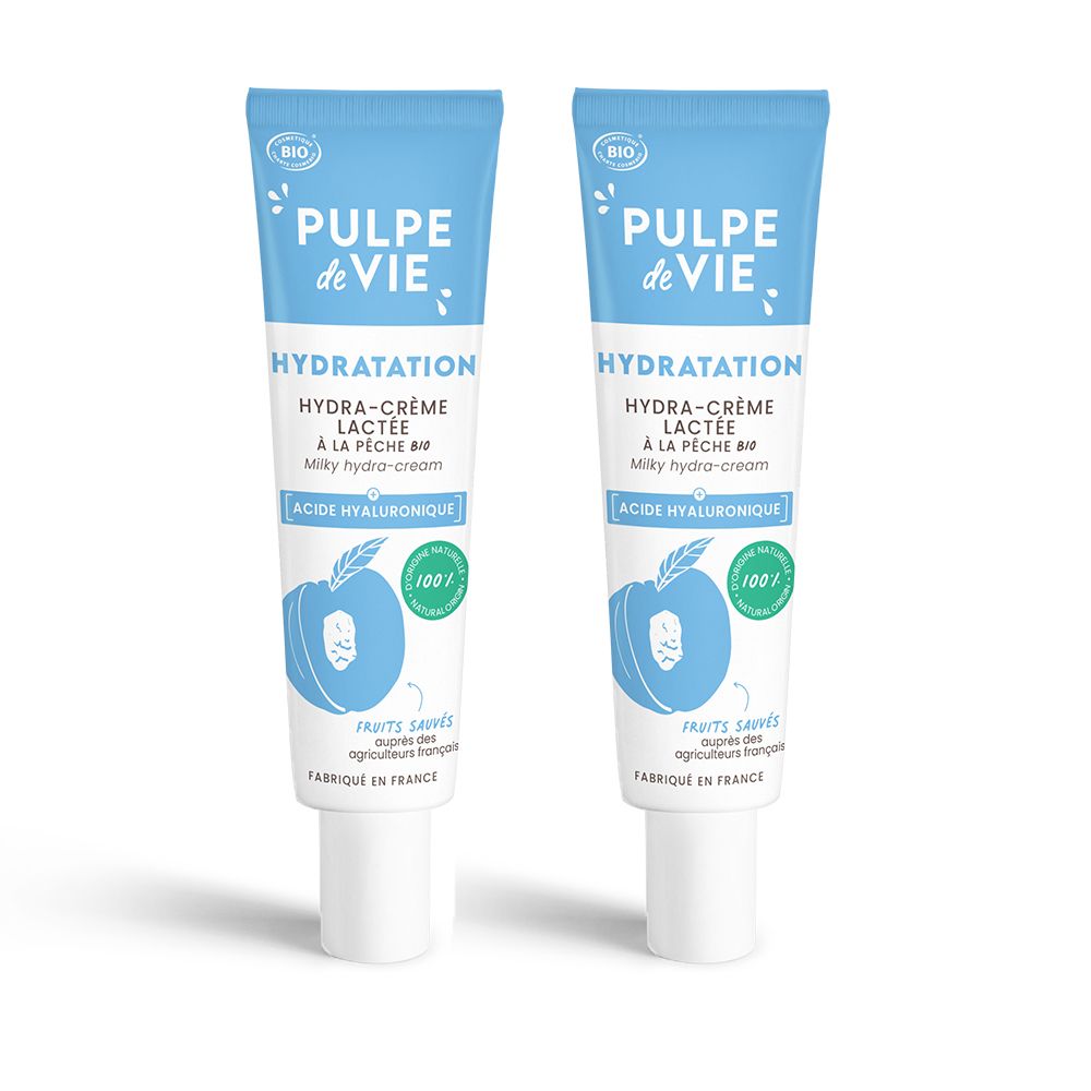 PULPE DE VIE Crème visage hydratante 2x40 ml Crème Pour La Peau