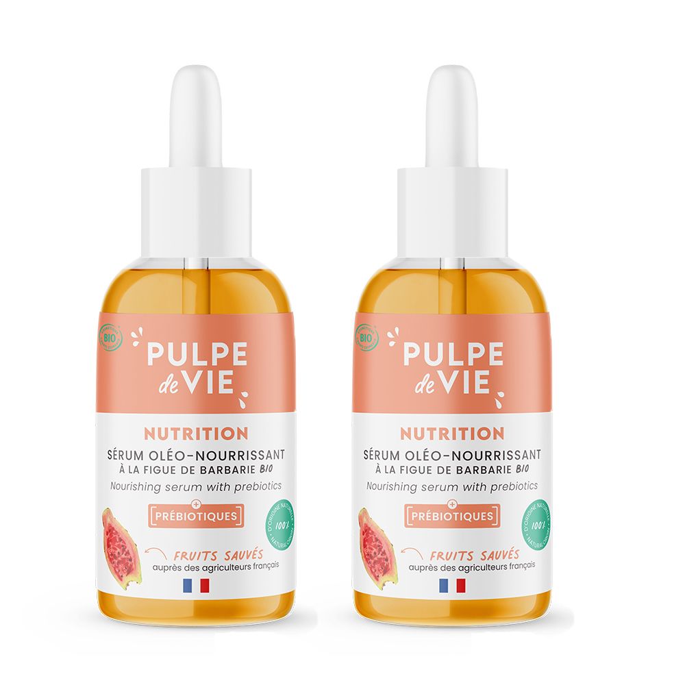 PULPE DE VIE Sérum visage hydratant 2x30 ml Concentré