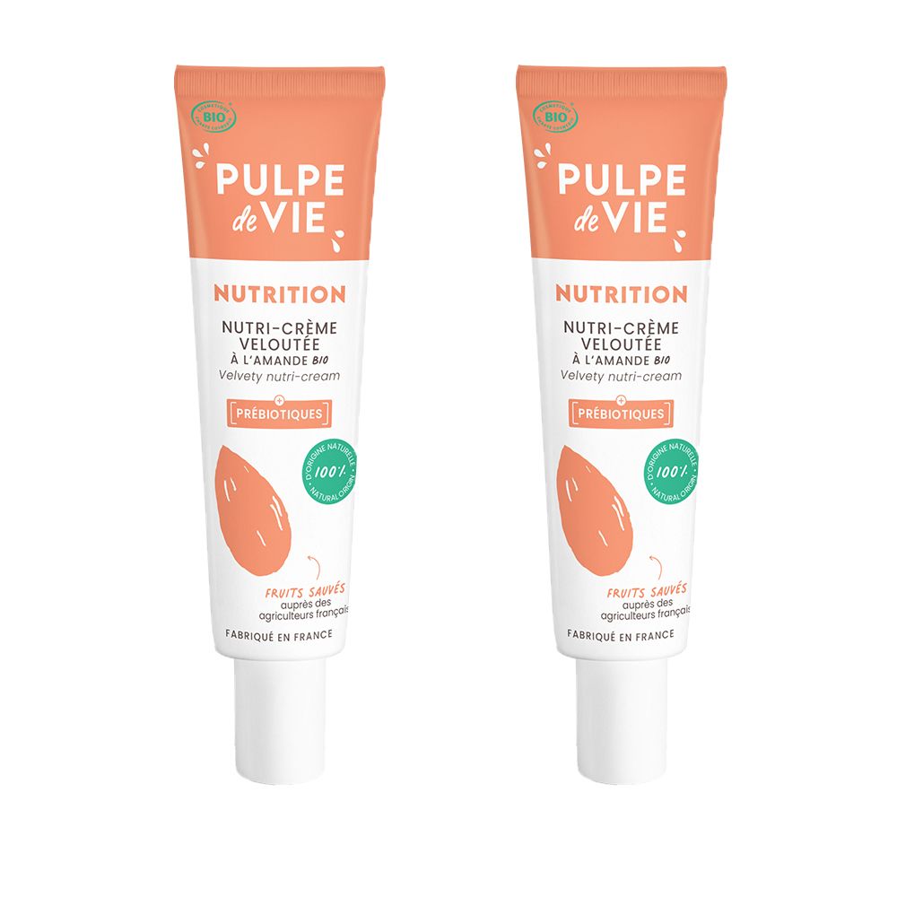 PULPE DE VIE Crème nourrissante visage 2x40 ml Crème Pour La Peau