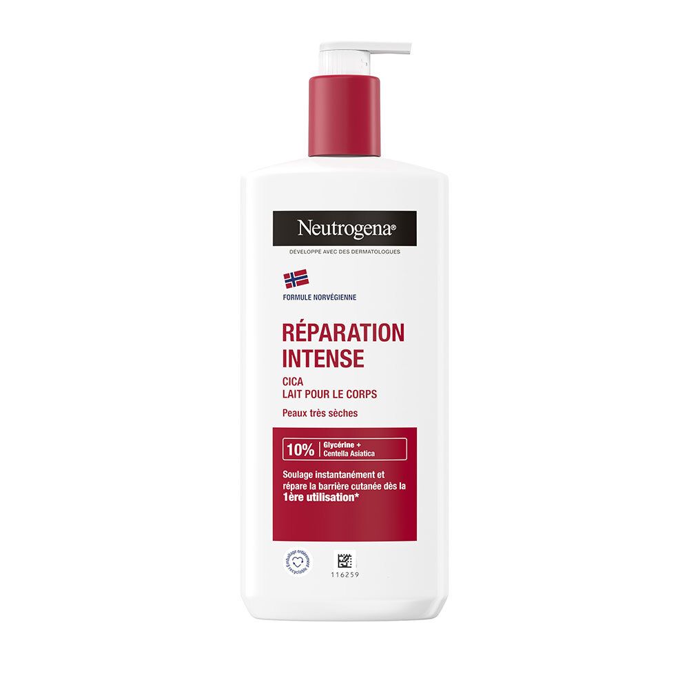 Neutrogena Lait Corps Réparation Intense Cica 400 ml
