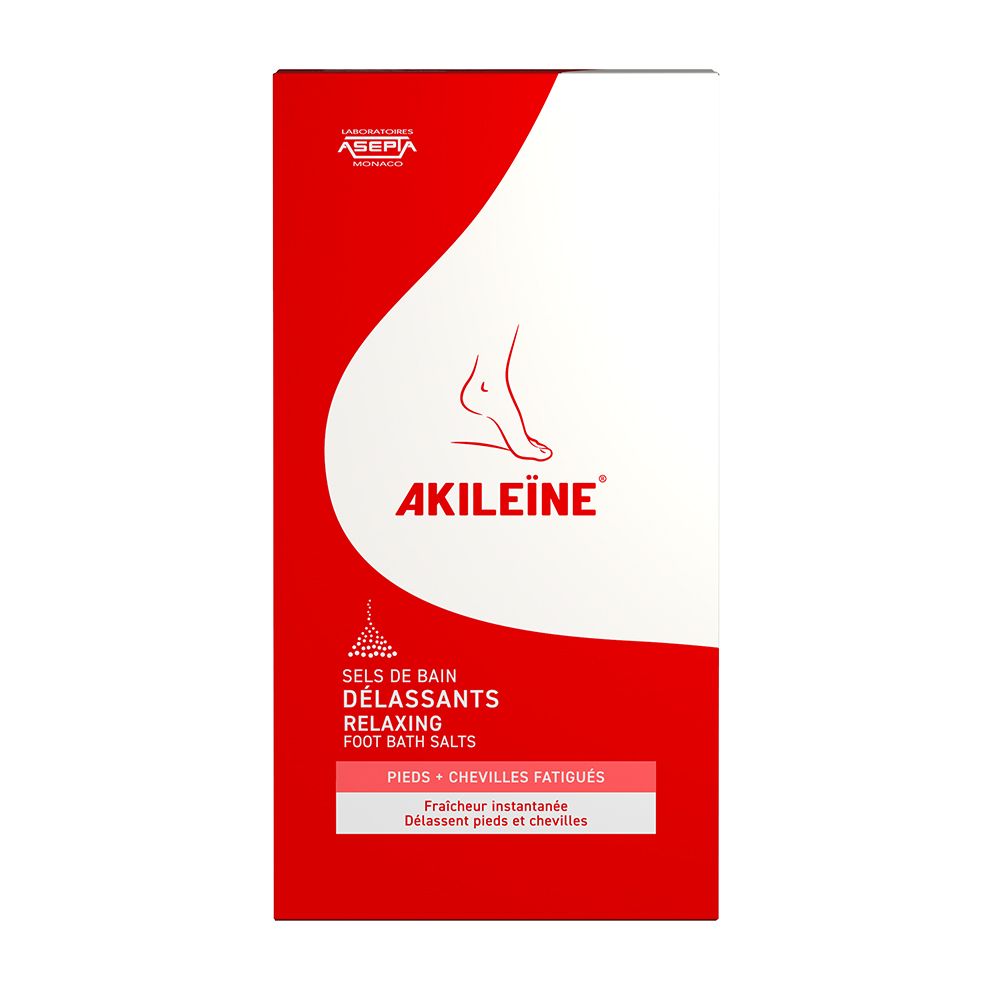 AKILEÏNE Sels de Bain Délassants Sel De 2x150 g