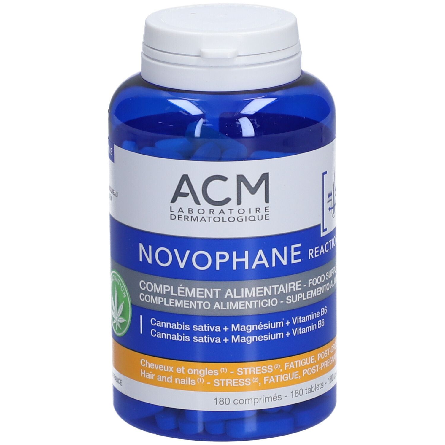 Acm Novophane Reactional Comprimé(S) 180 Pc(S)