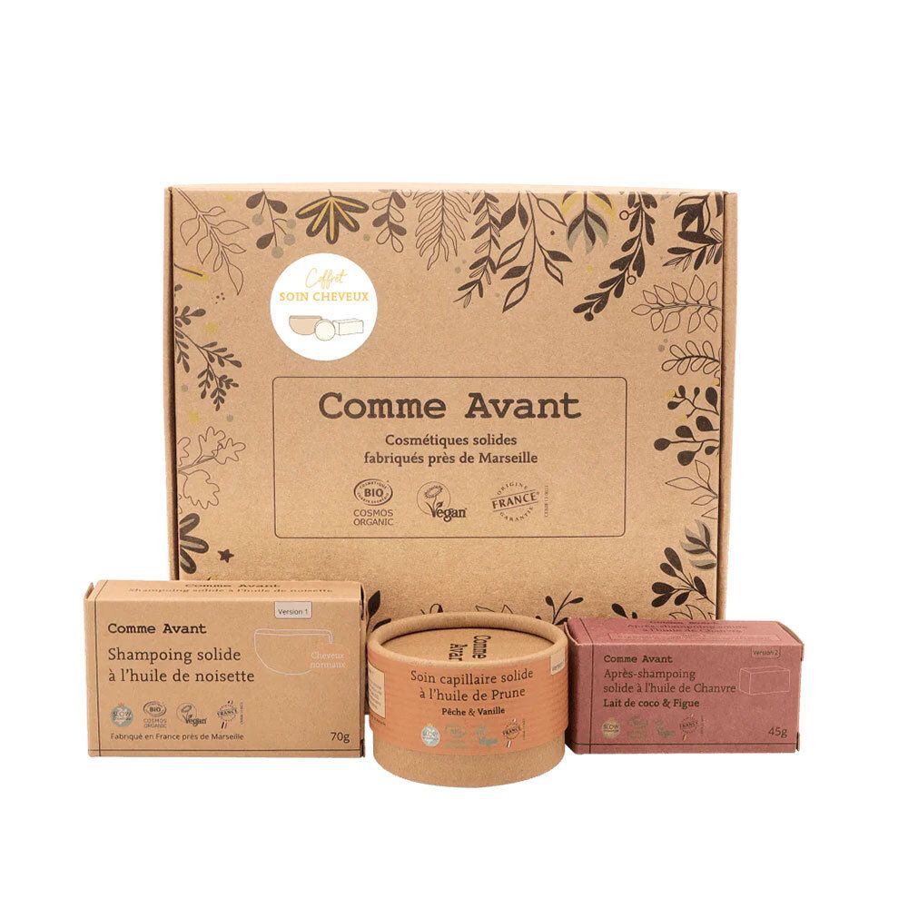 Comme Avant Coffret soin cheveux zéro déchet 1 pc(s) Set(S)