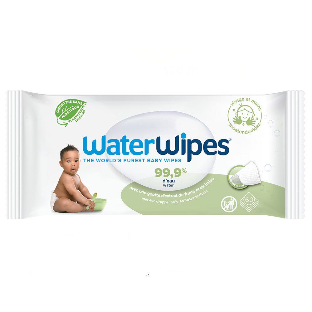 WaterWipes - Lingettes pour enfants Lingette(S) 60 pc(s)
