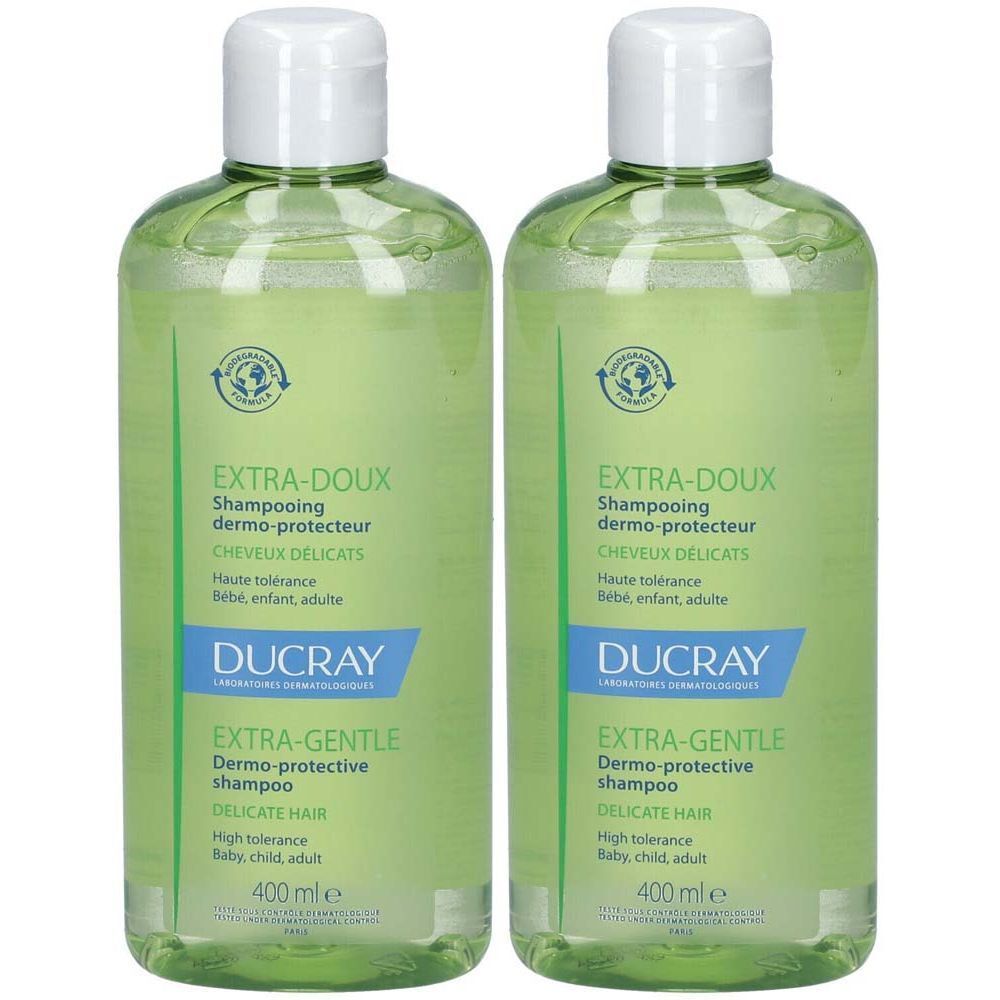 DUCRAY Extra-Doux Shampooing Dermo-Protecteur 2x400 ml shampooing