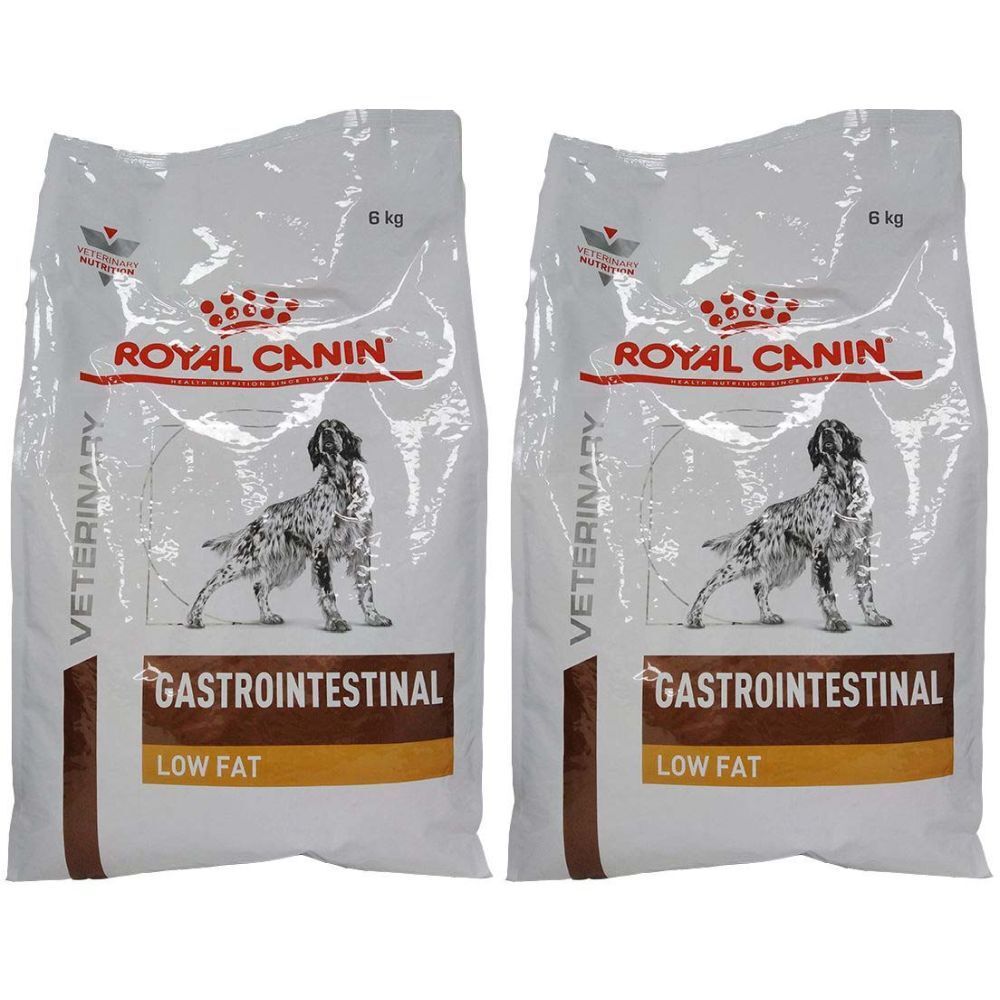 Royal Canin® Veterinary Diet Gastro Intestinal Low Fat Chien 2x6000 g granulés