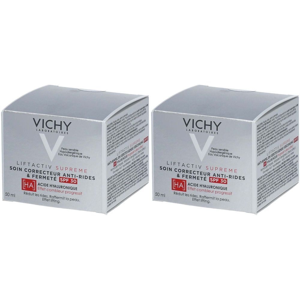 VICHY LiftActiv Suprême Soin Correcteur Anti-Rides & Fermeté SPF 30 2x50 ml crème