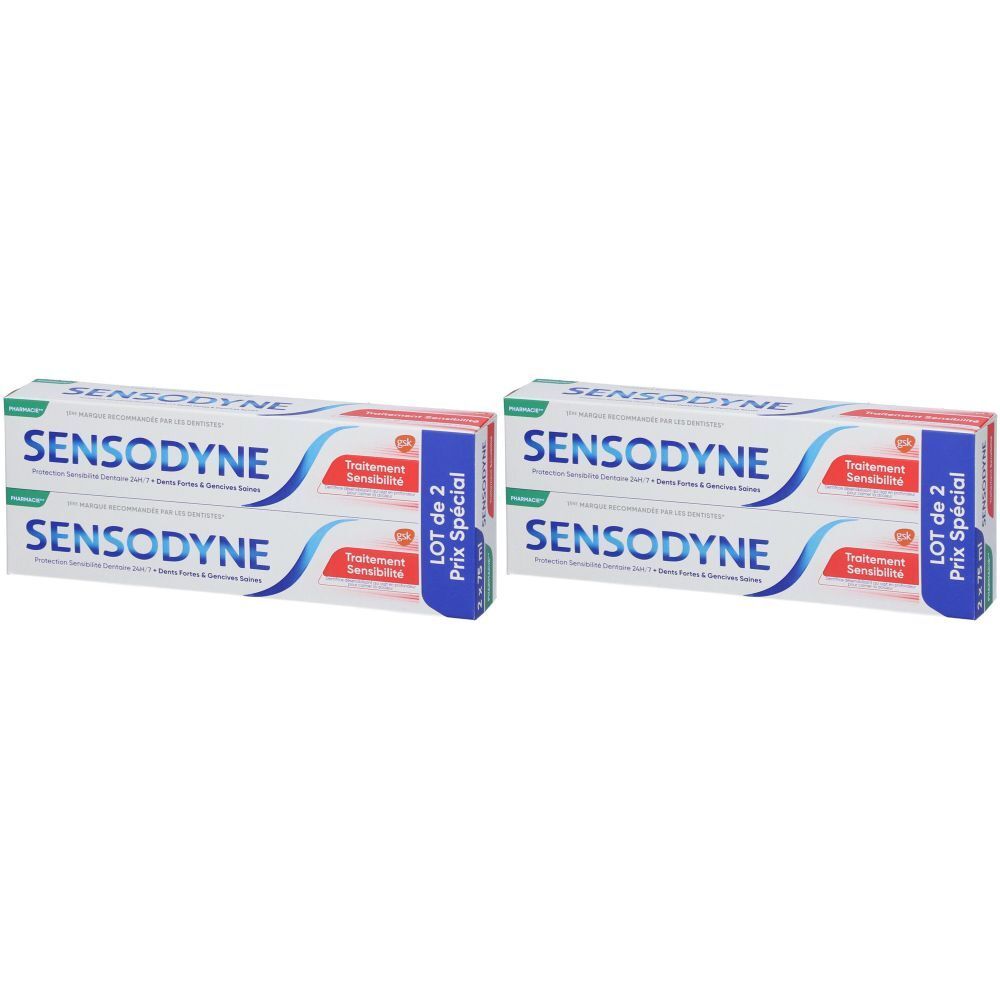 Sensodyne Pro dentifrice traitement sensibilité 2x2x75 ml Dentifrice(S)