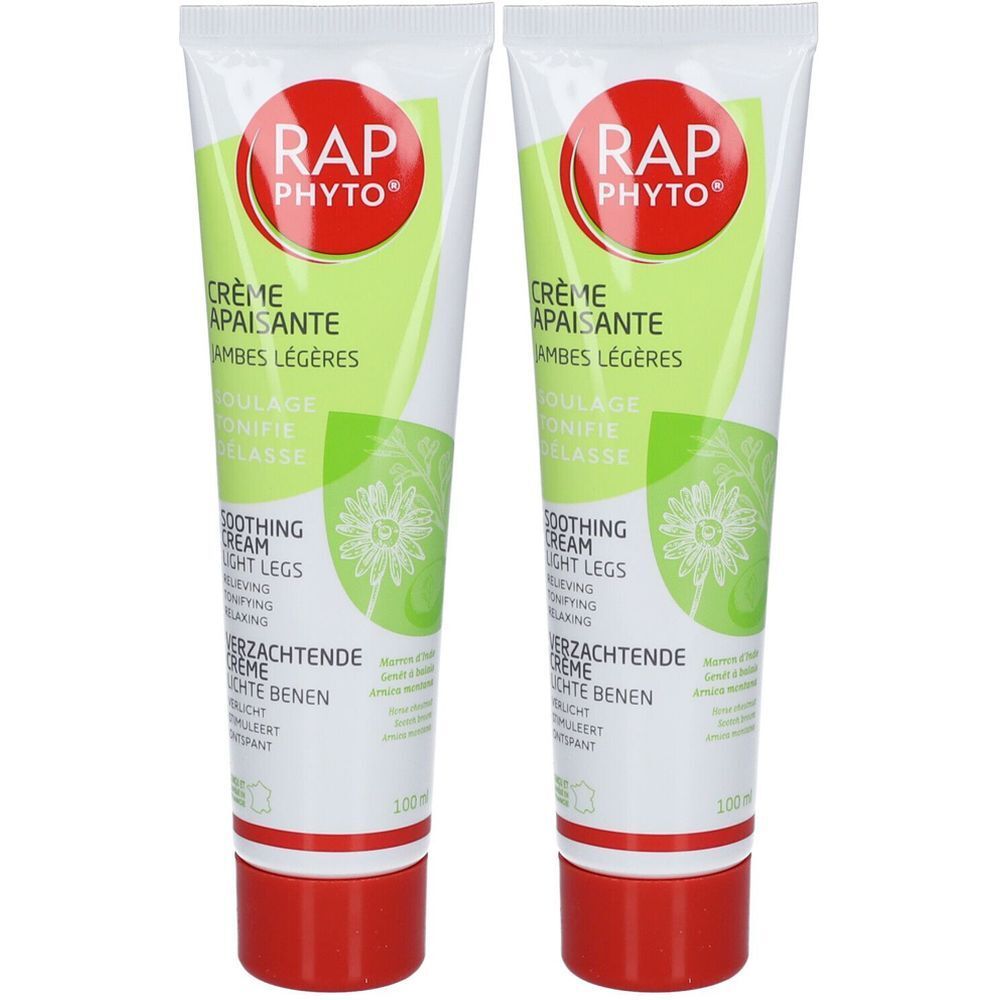 Rap Phyto Crème jambes légères 2x100 ml Crème