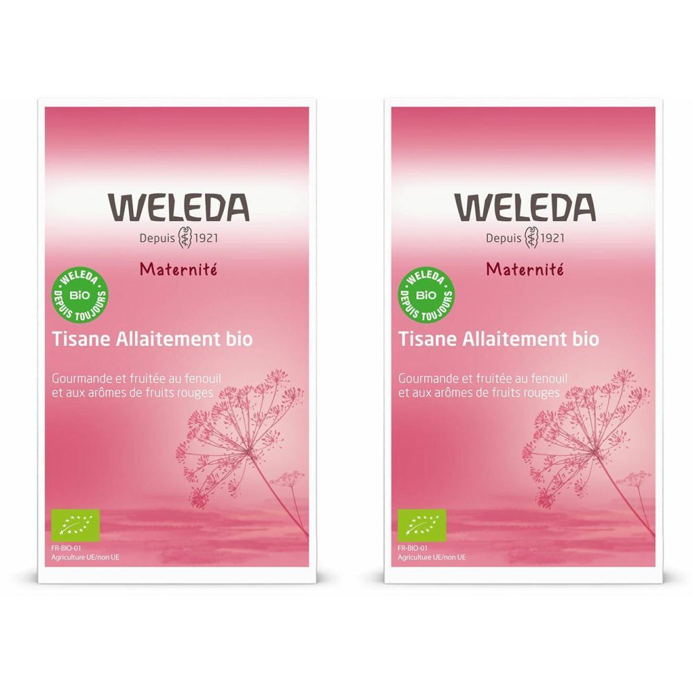 WELEDA Tisane Allaitement Bio Fruits rouges 2x20 pc(s) Sachet(S)