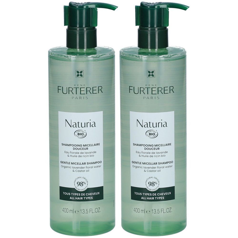 René Furterer NATURIA Shampoing micellaire douceur 2x400 ml shampooing