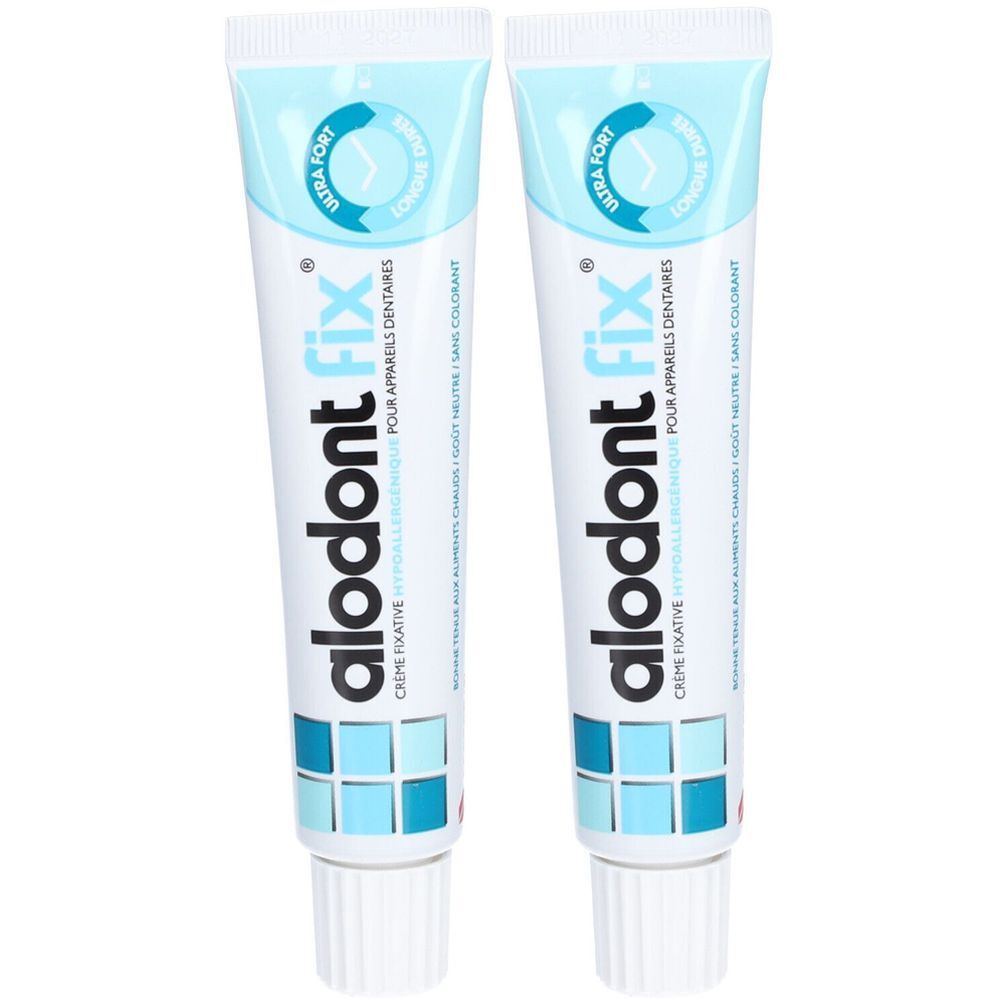 Tonipharm Alodont fix crème fixative pour appareil dentaire 2x50 g Crème