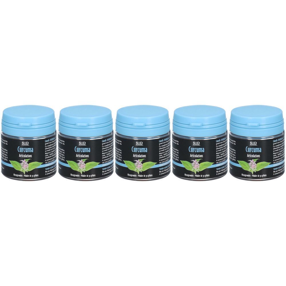 SID Nutrition Curcuma 5x30 pc(s) Capsule(S)