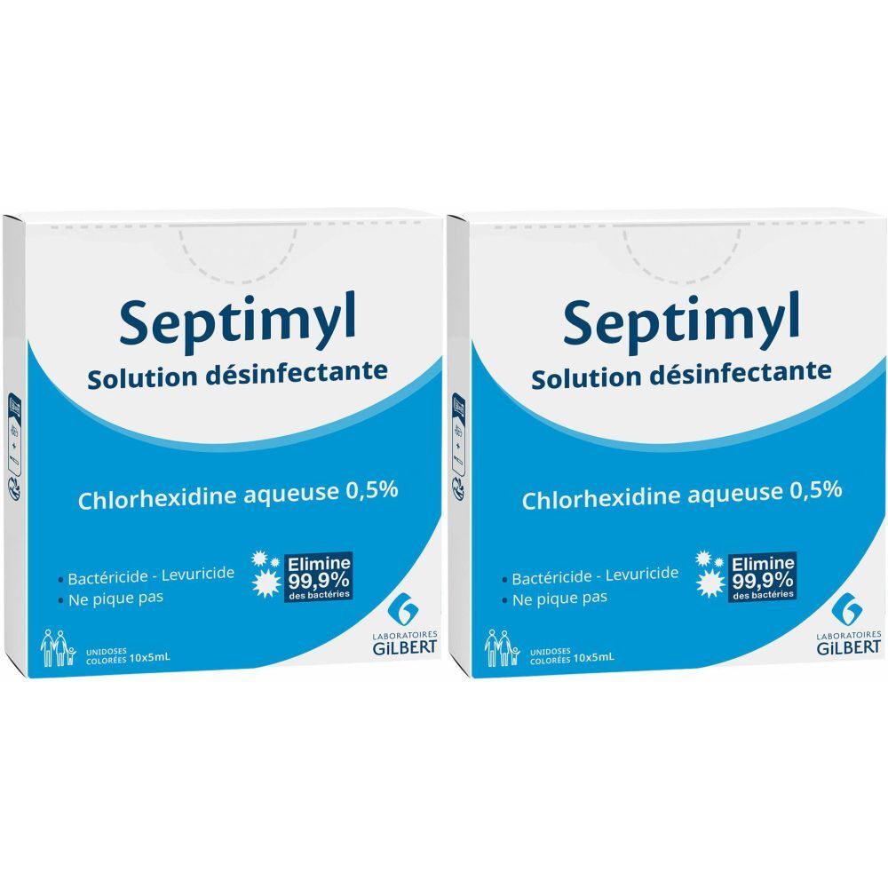 Septimyl Solution Désinfectante 2x10x5 ml Ampoule(S)