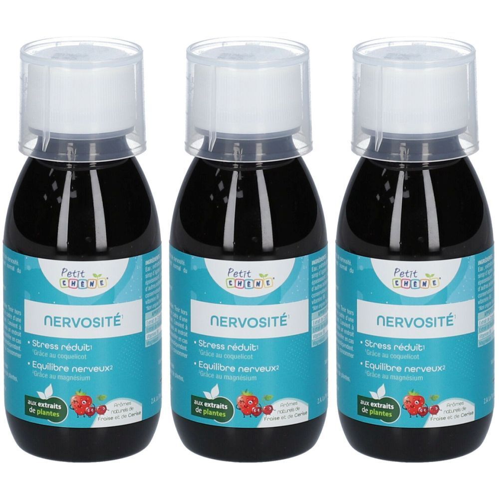 Petit Chêne NERVOSITÉ 3x125 ml Sirop