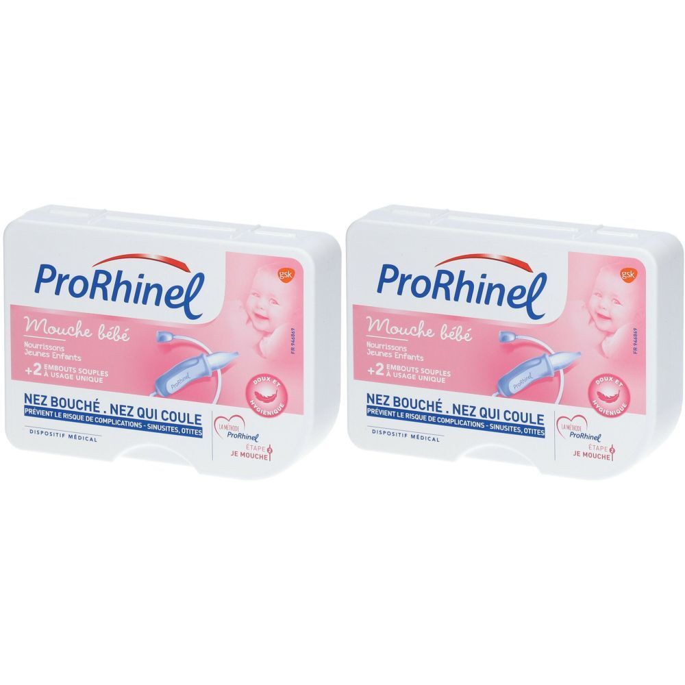 ProRhinel® mouche-bébé et embouts jetables souples Appareil 2x1 pc(s)