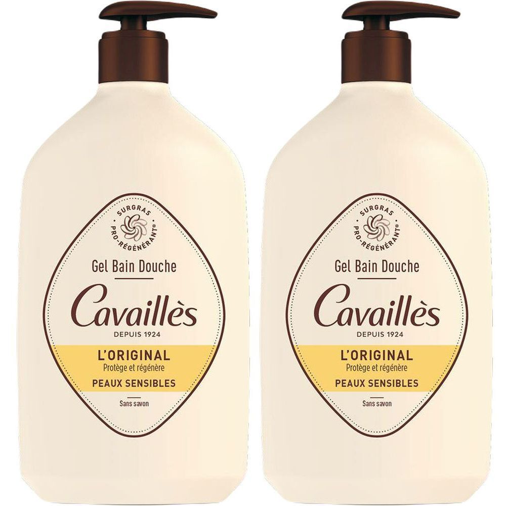 Rogé Cavaillès Gel Bain Douche L'Original 2x1000 ml