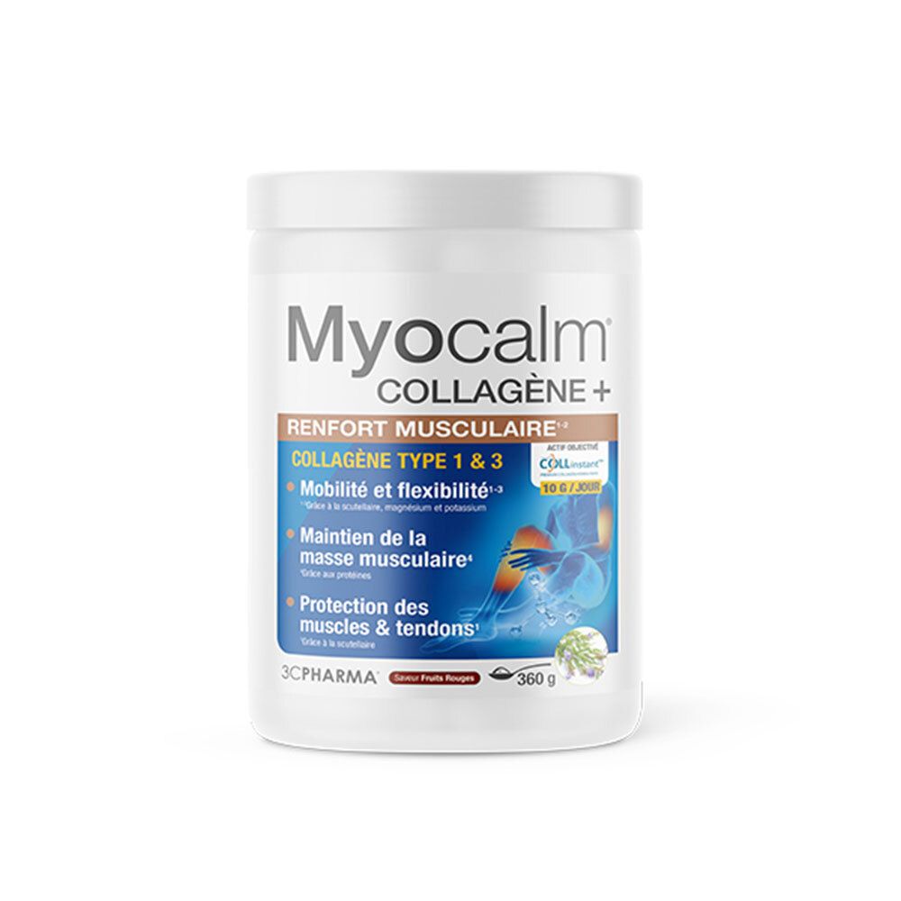 3C Pharma Myocalm Collagène+ Renfort Musculaire Poudre 360 Pc(S) Enfants
