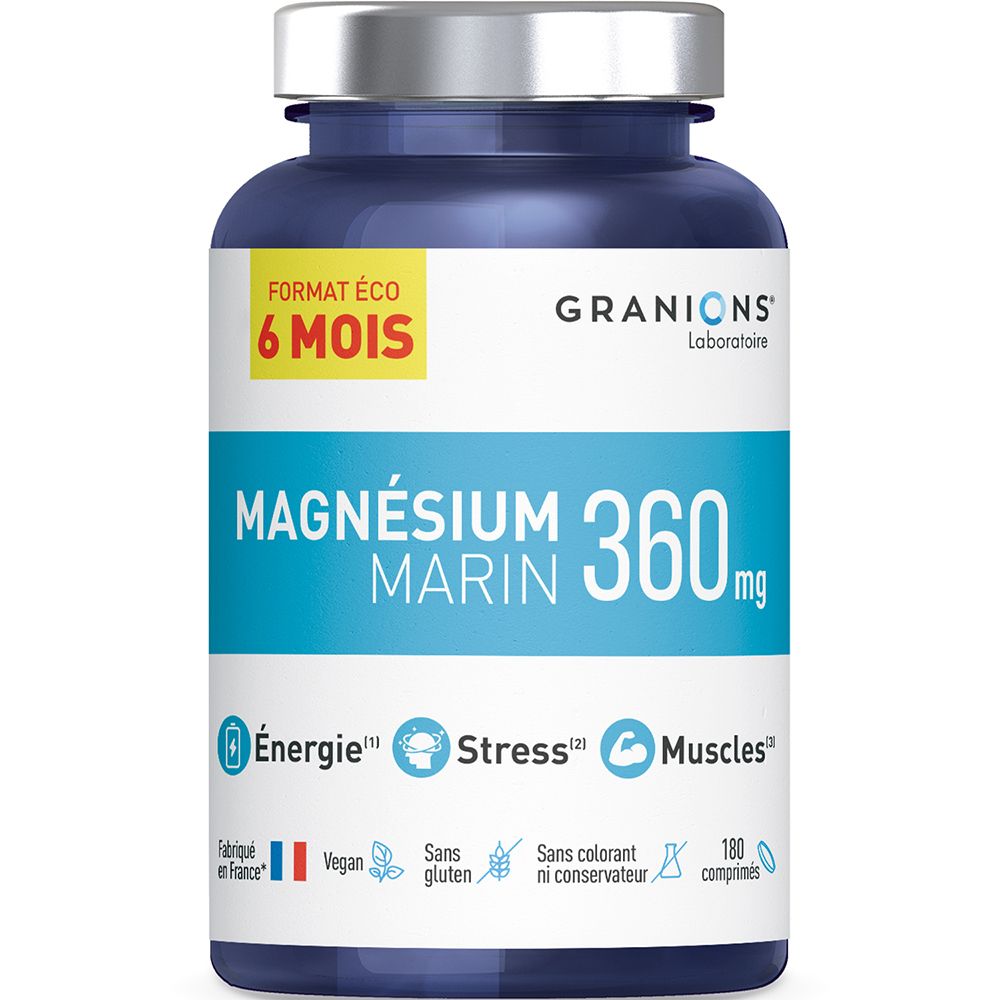 Joom Parasanteonline Granions Magnésium Marin 360Mg 180 Comprimés - Image 4