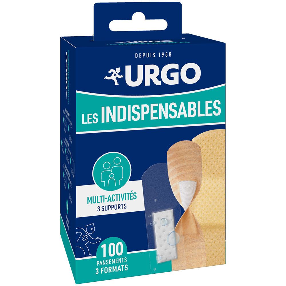 Urgo Les Indispensables Pansements Pansement(S) 100 Pc(S) Enfants