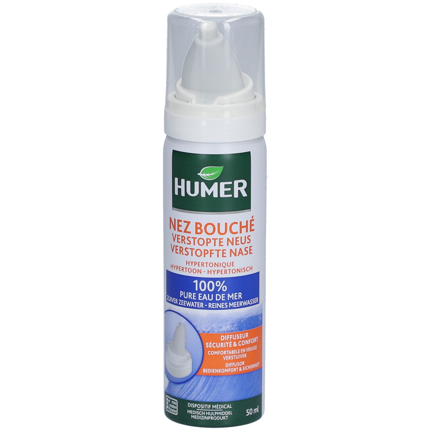 Humer Nez Bouché Spray Nasal 50 Ml Nourrisson - Image 1