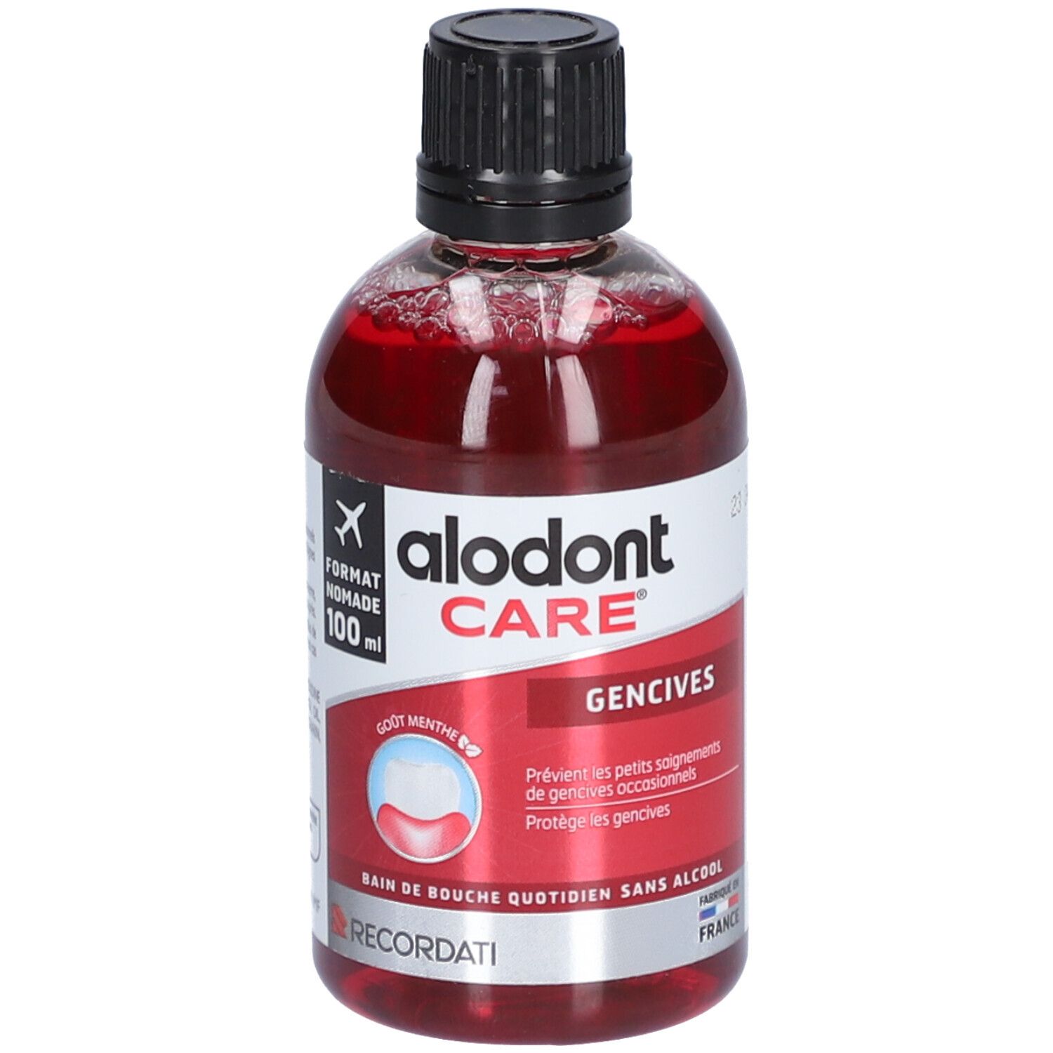 Alodont Care® Gencives Bain De Bouche Quotidien Sans Alcool De 100 Ml - Image 1