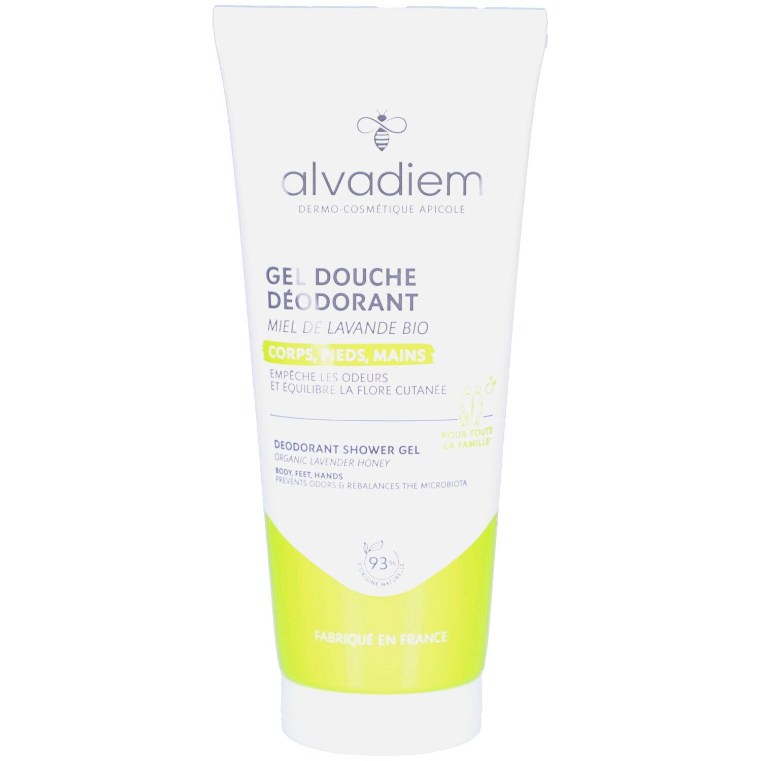 ALVADIEM Gel Douche Déodorant 200 ml