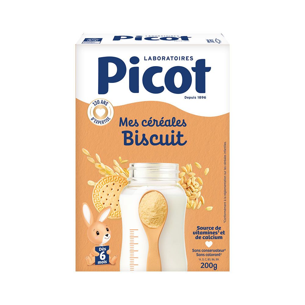Picot Mes Céréales - saveur biscuit 200 g Aliment