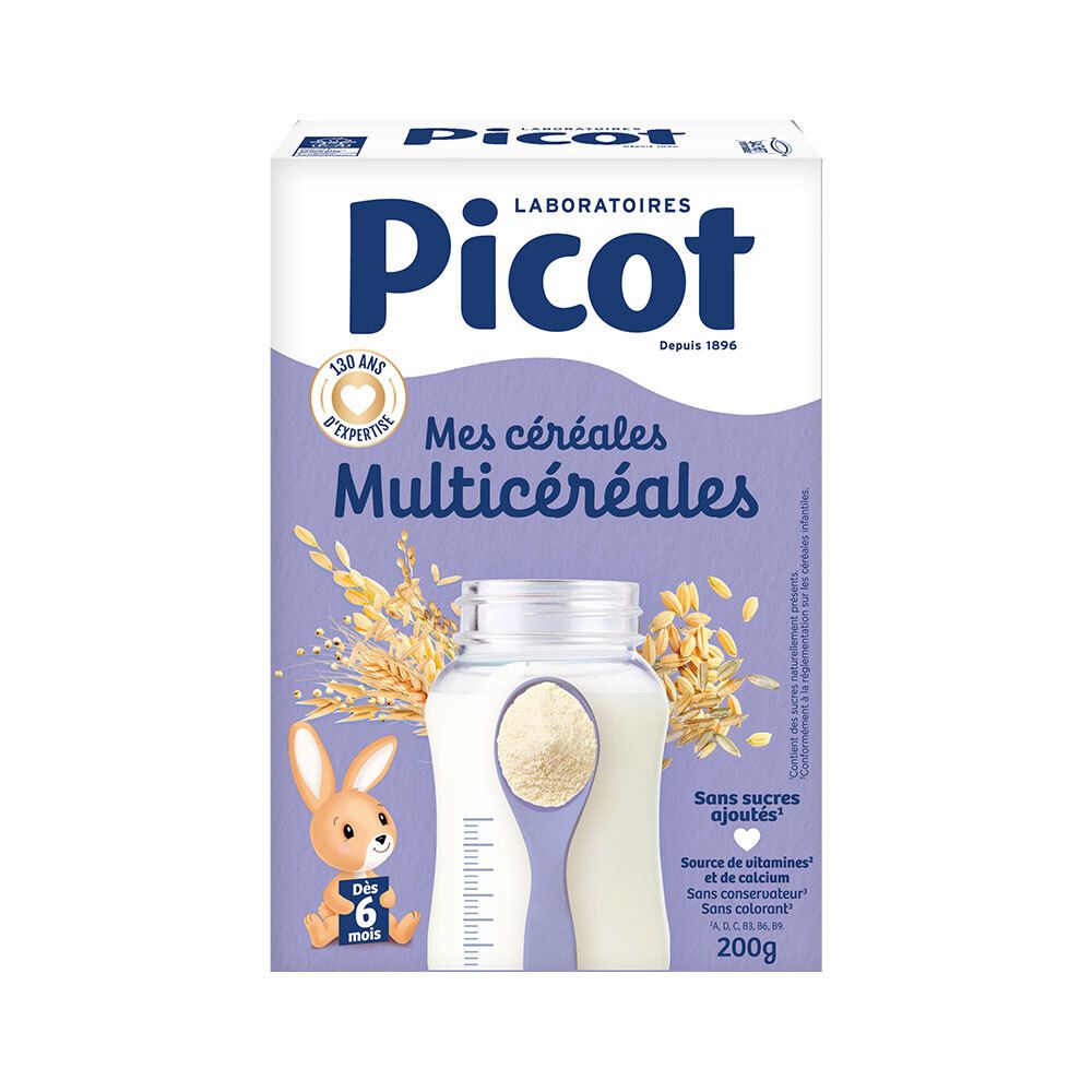 Picot Mes Céréales - Multicéréales 200 g Aliment