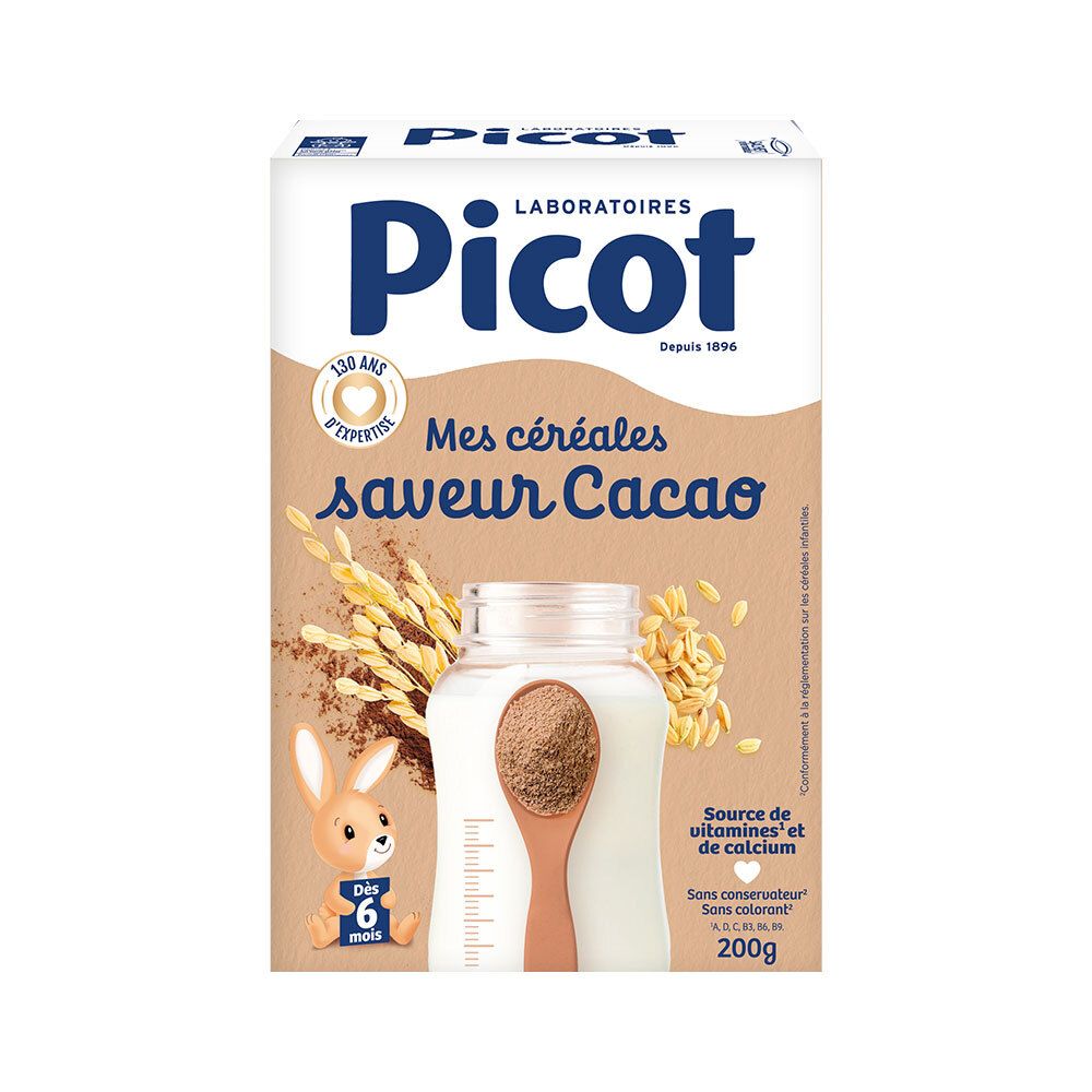 Picot Mes Céréales - saveur cacao 200 g Aliment