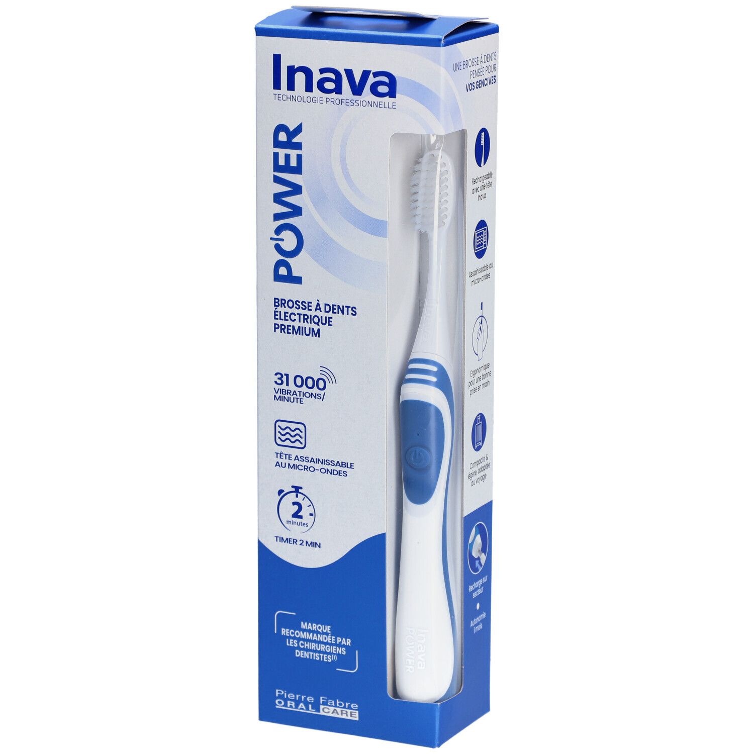 INAVA POWER Brosse à Dents Electrique 1 pc(s) Brosse(S) À Dents