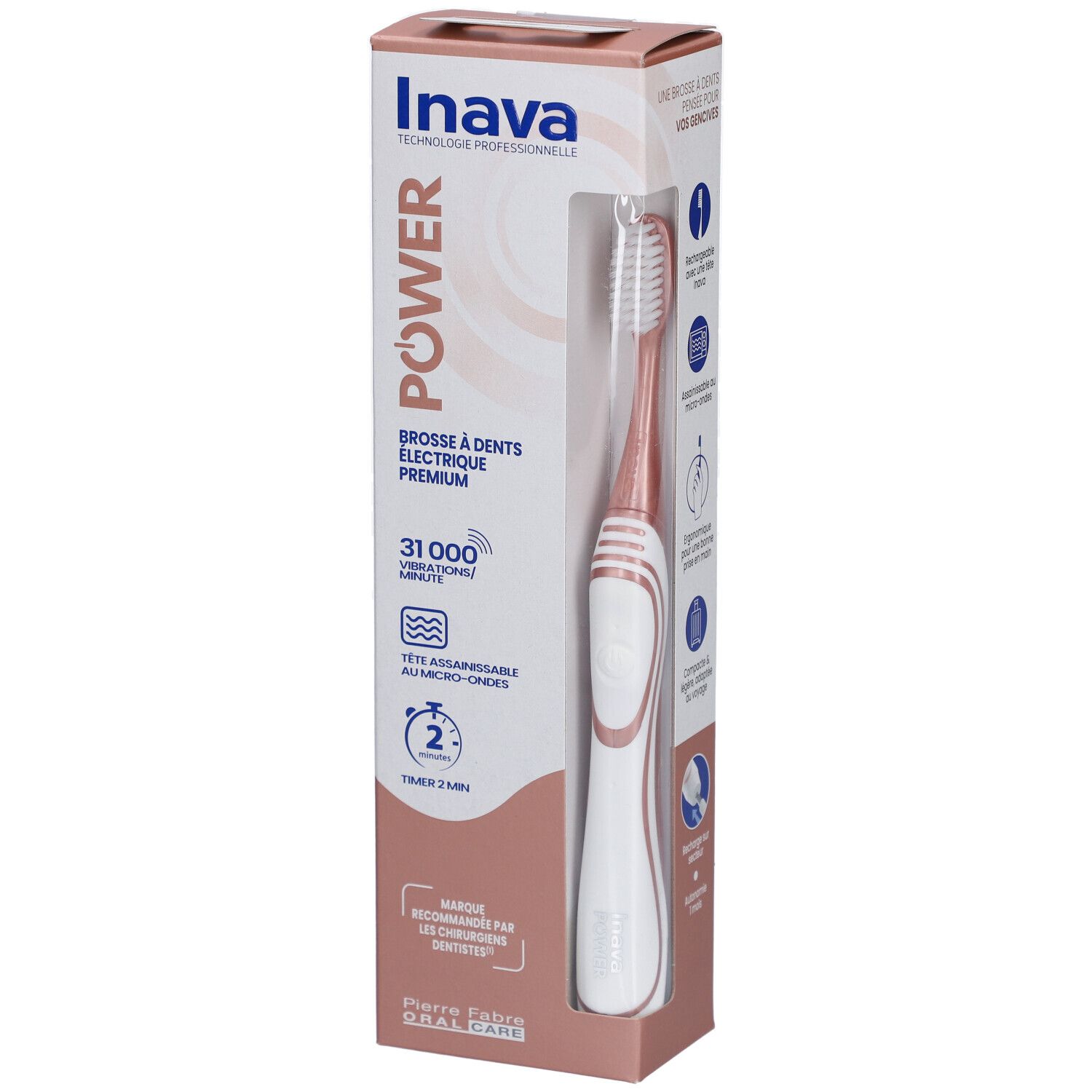 Inava Power Brosse à Dents Electrique 1 pc(s) Brosse(S) À Dents