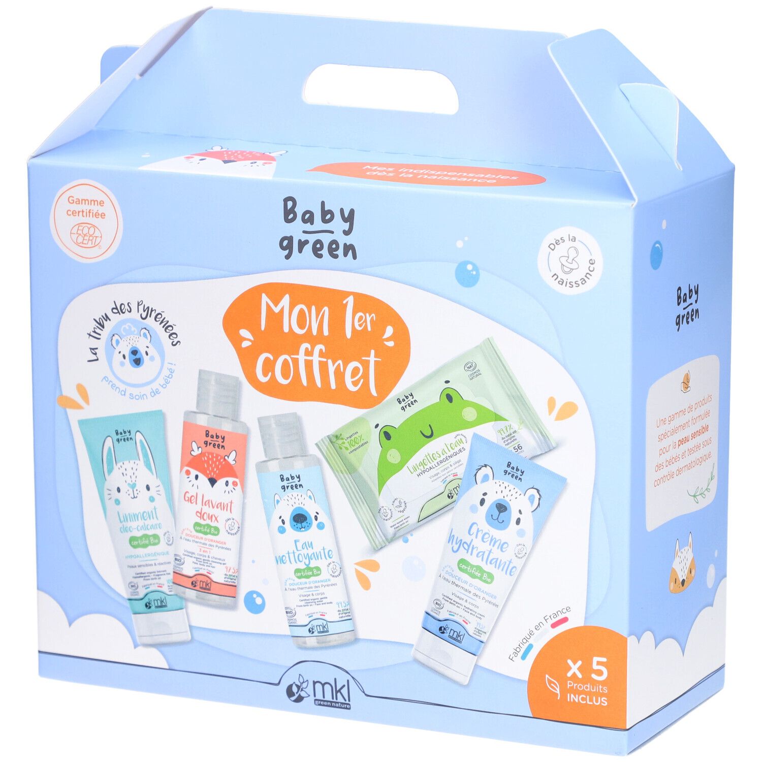 MKL Baby Green Mon Premier Coffret Gel Douche 475 ml