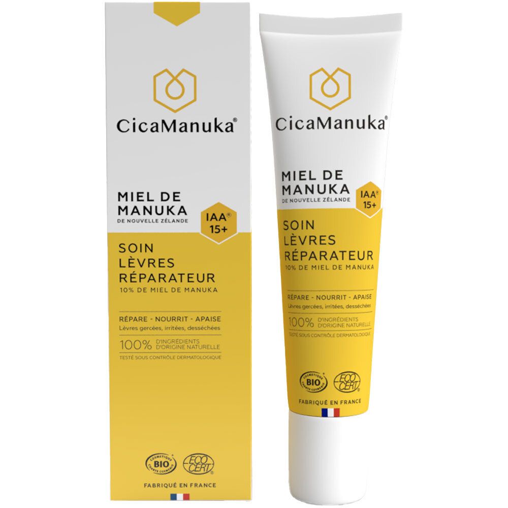 Cicamanuka Cica Manuka Soin Lèvres Réparateur Au Miel De Manuka Iaa15+ 15Ml - Image 3