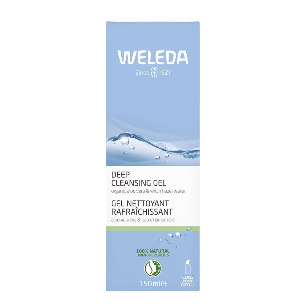 WELEDA Gel nettoyant rafraîchissant 150 ml Gel Nettoyant