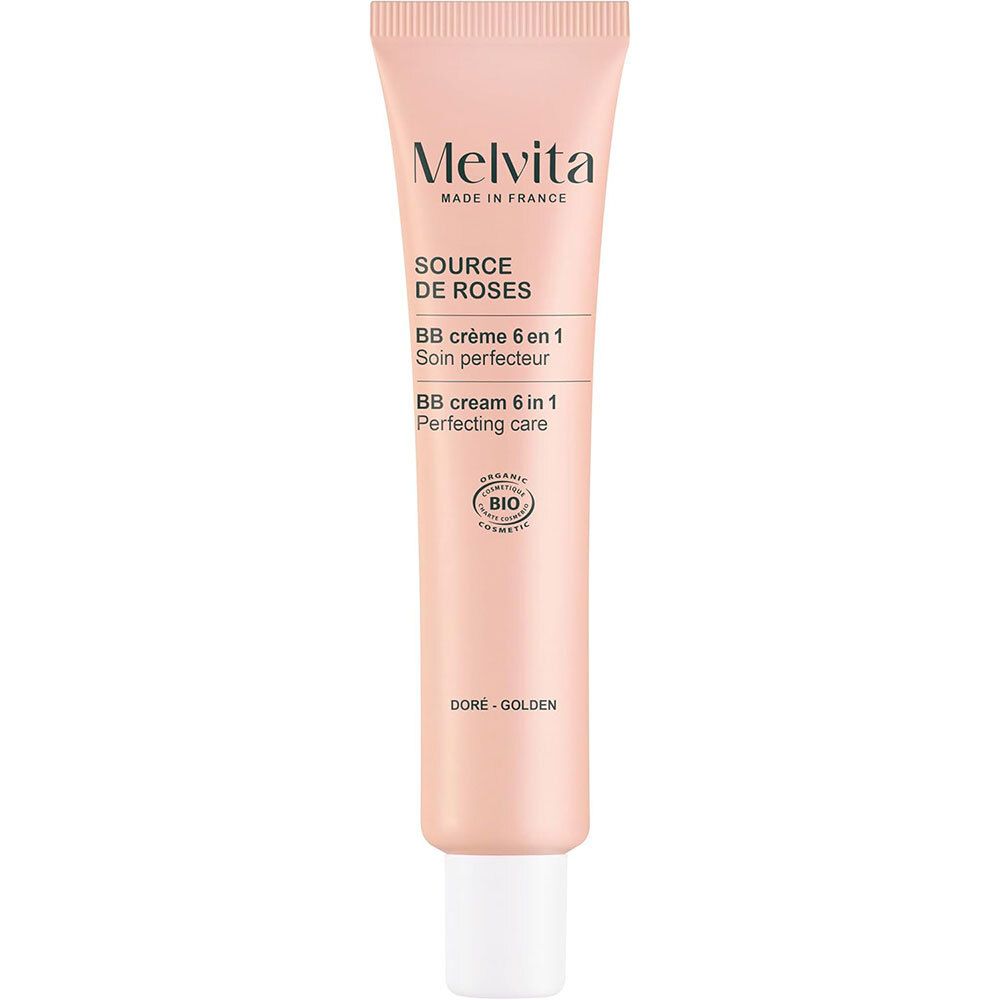 Melvita Source de Roses BB Crème 6 en 1 Doré Maquillage 40 ml
