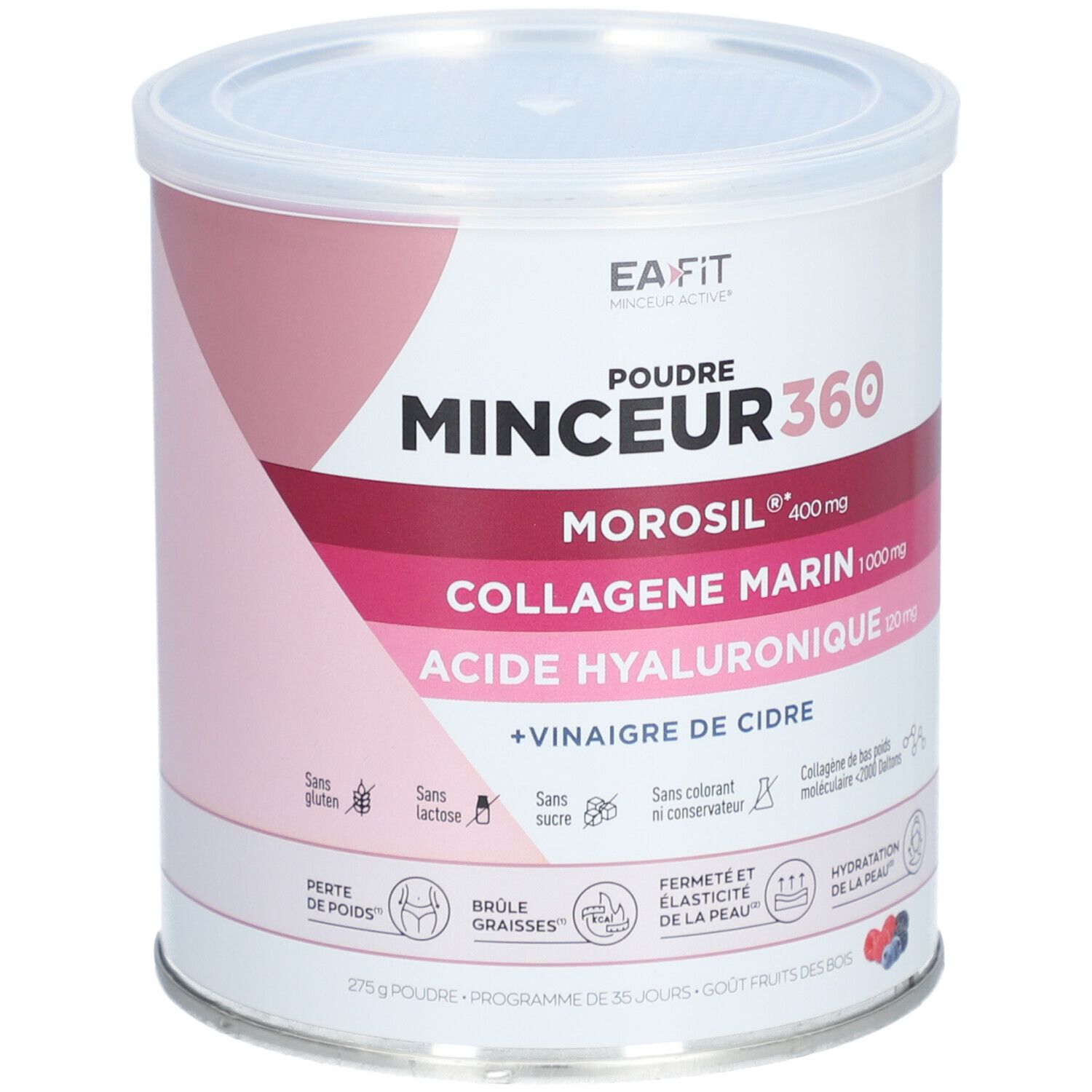 Ea Fit Eafit Minceur 360 Poudre Fruits Des Bois Pour La Préparation D'une Solution 200 G - Image 1